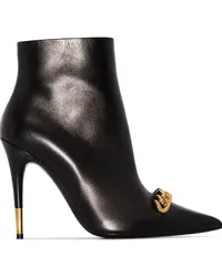 Tom Ford Iconic Chain Stiefeletten 105mm Schwarz