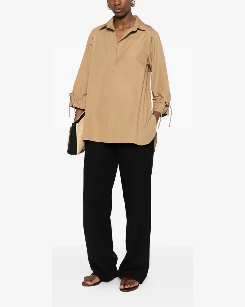 Max Mara MXMADORNI blouse - Nude Nude