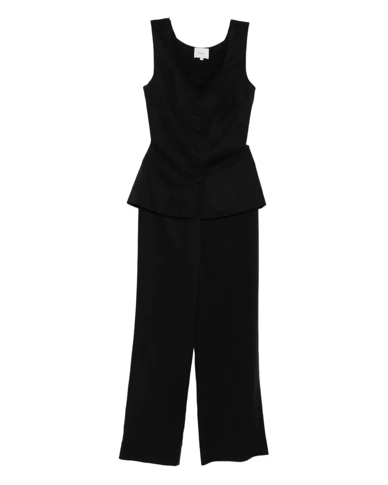 Reformation Marlen Hose und Oberteil - Schwarz Schwarz