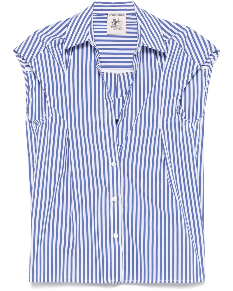 Semicouture Nicol Hemd - Blau Blau