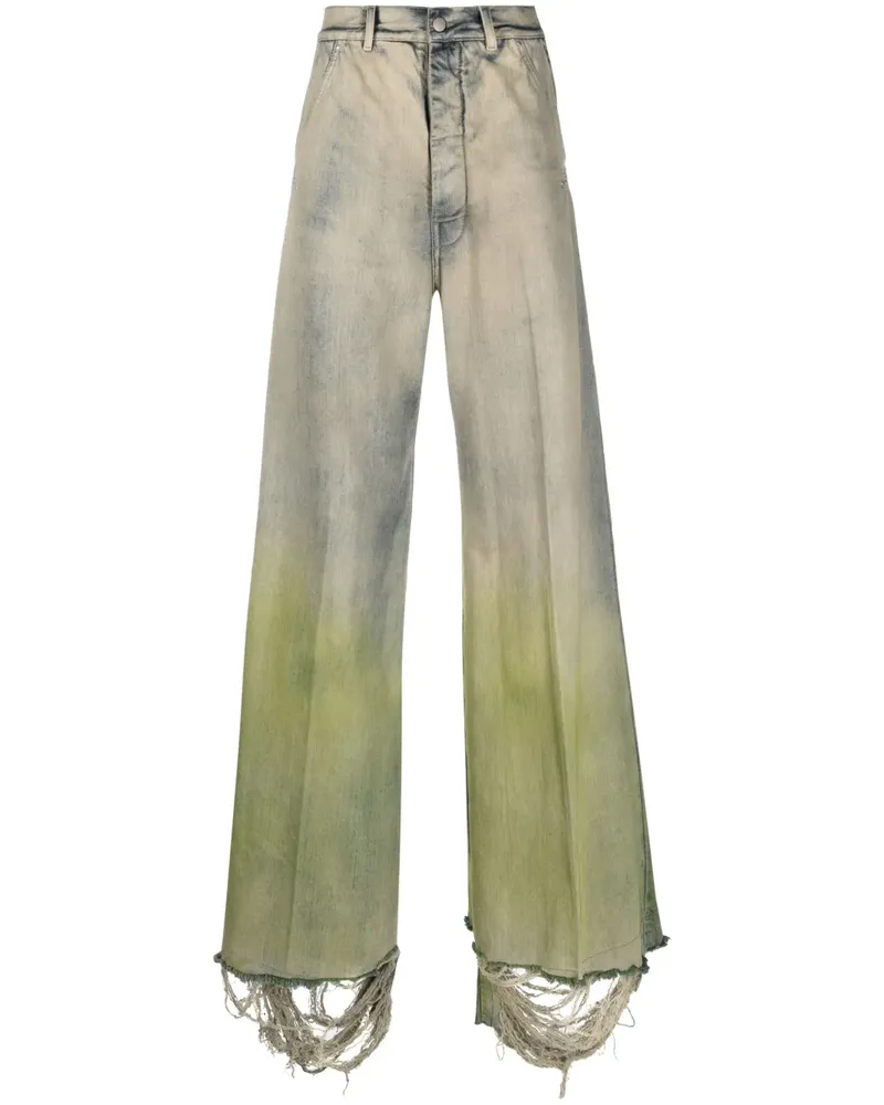 Rick Owens Belas Hose mit Acid-Wash-Effekt - Grau Grau