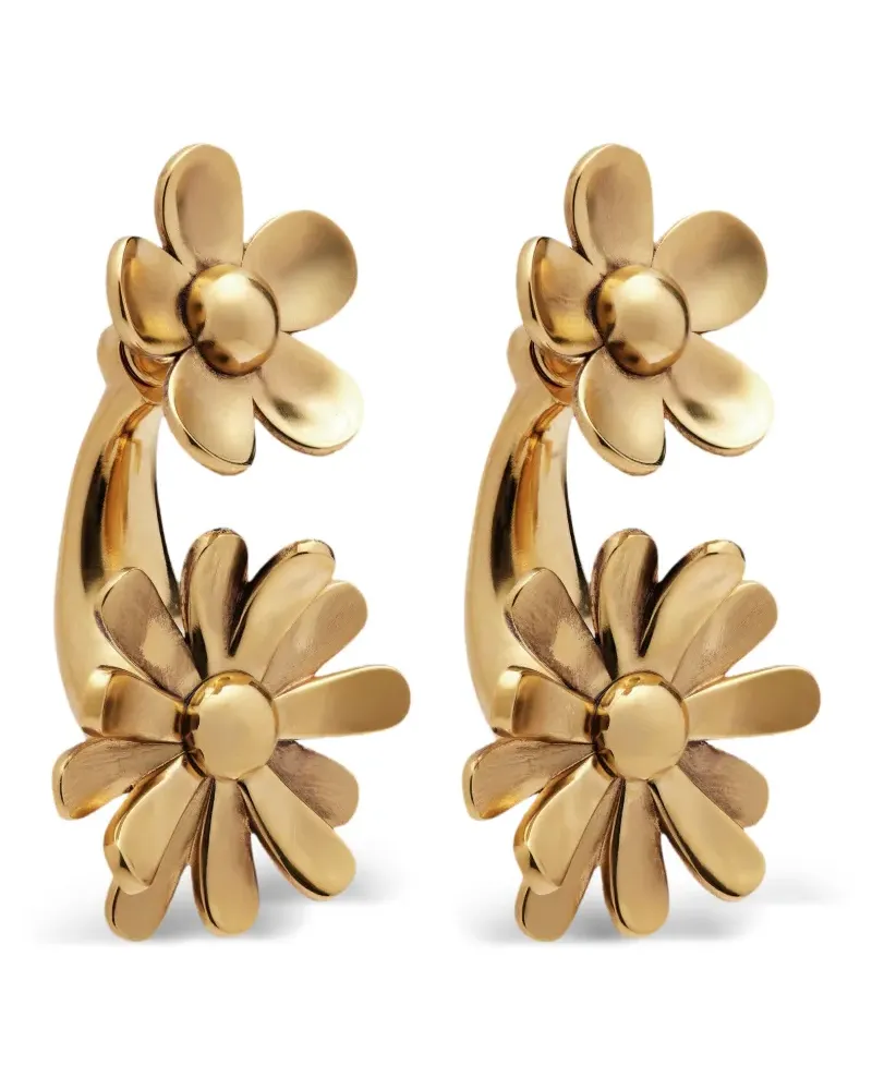 Marc Jacobs The Daisy Wild statement earrings - Gold Gold