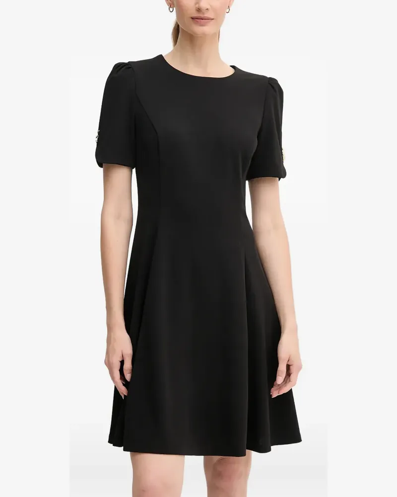 DKNY Minikleid mit Knöpfen - Schwarz Schwarz