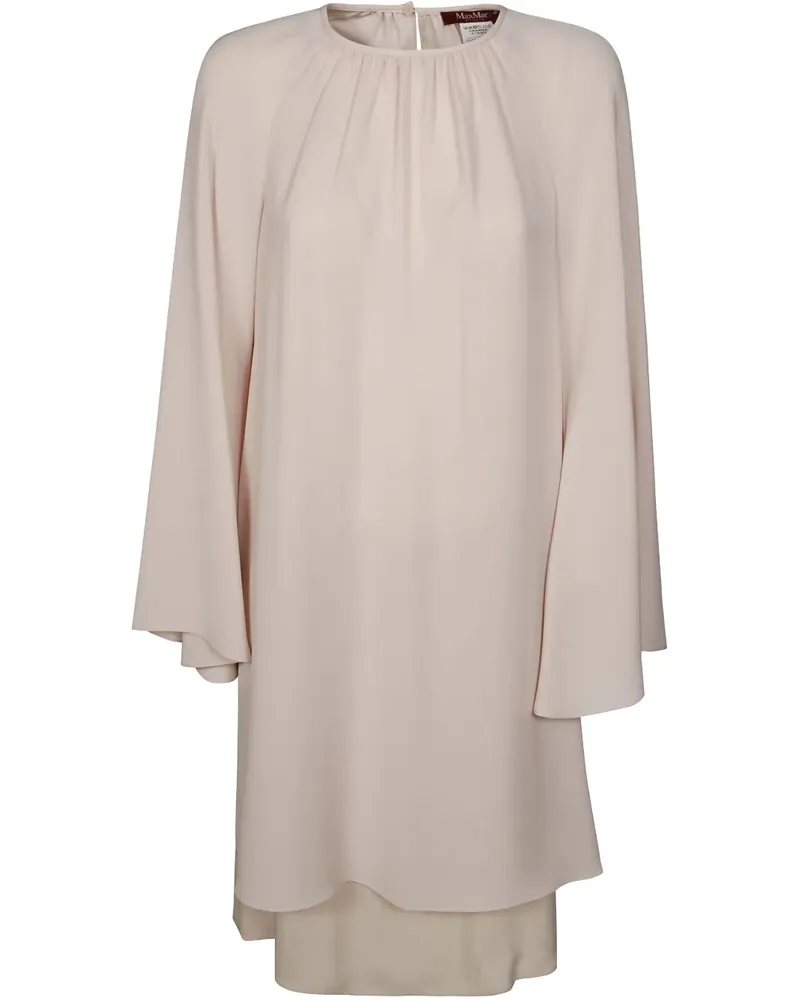 Max Mara Langärmeliges Minikleid - Rosa Rosa