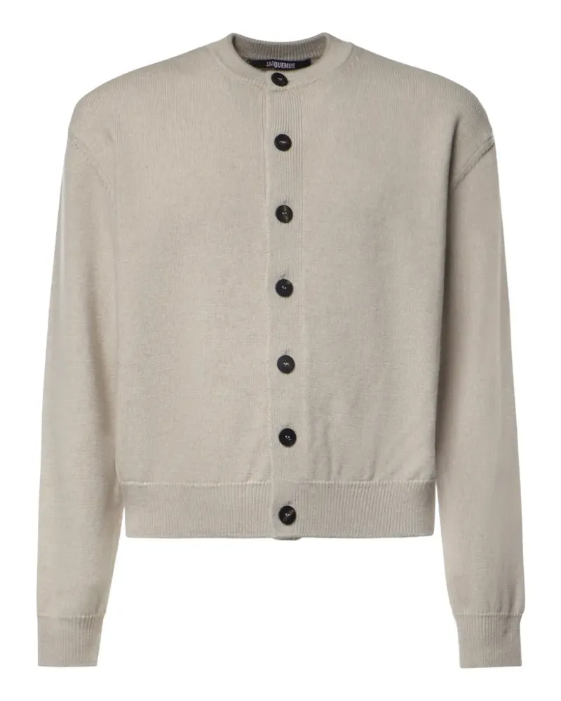 Jacquemus The Moulin Cardigan - Nude Nude