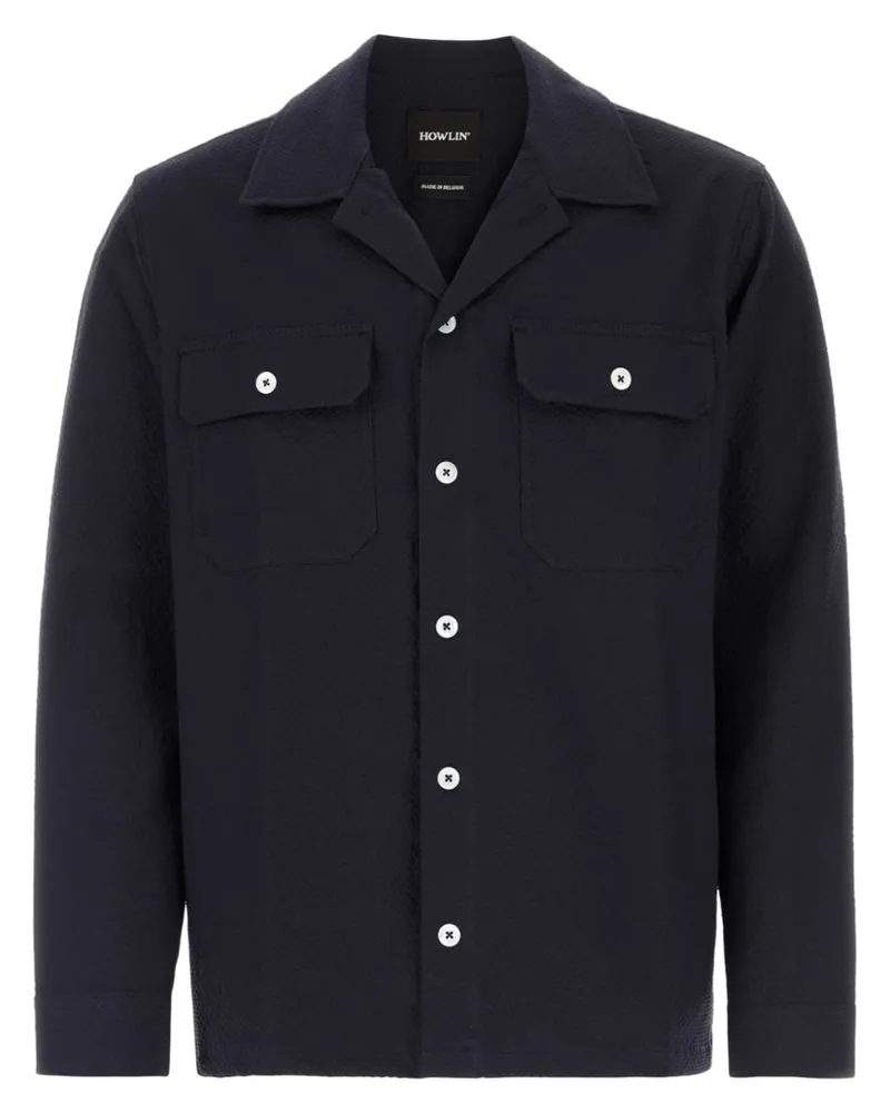 Howlin' Magic Work Hemd - Blau Blau