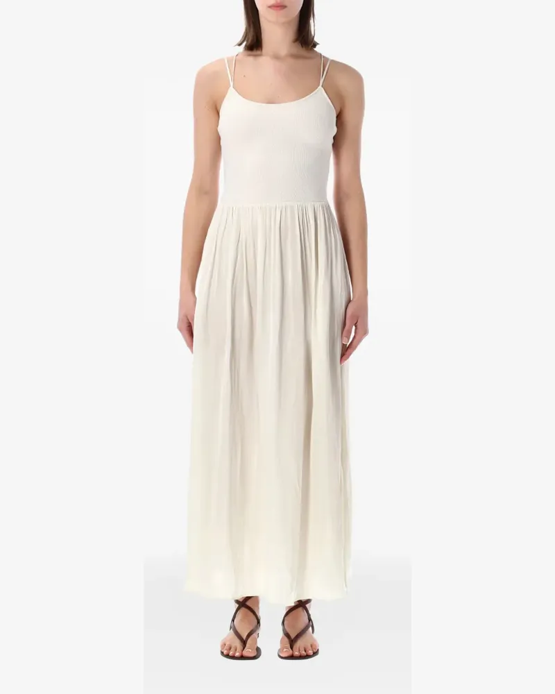 Sessùn Sweet Mambo lace-up dress - Nude Nude