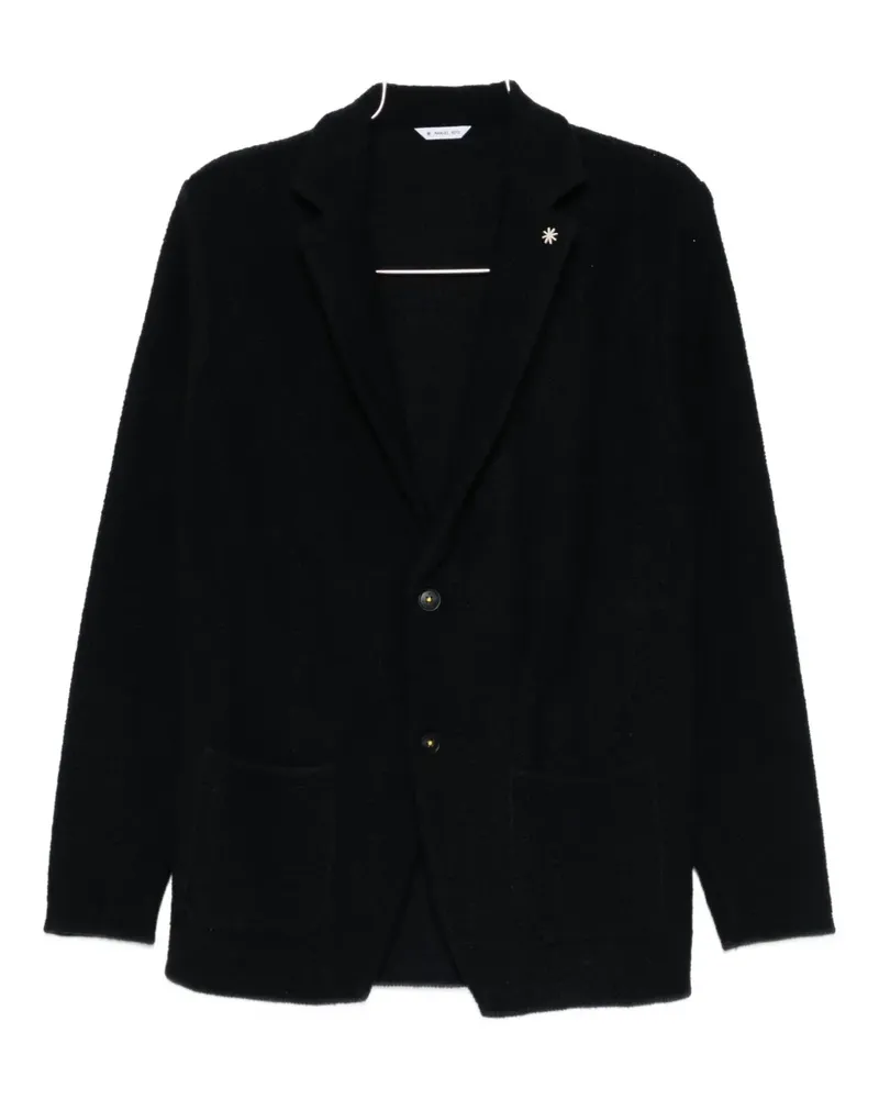Manuel Ritz knitted blazer - Blau Blau