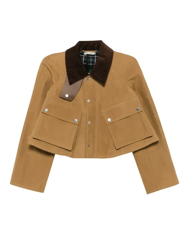 J.W.Anderson Barn Cropped-Jacke - Nude Nude