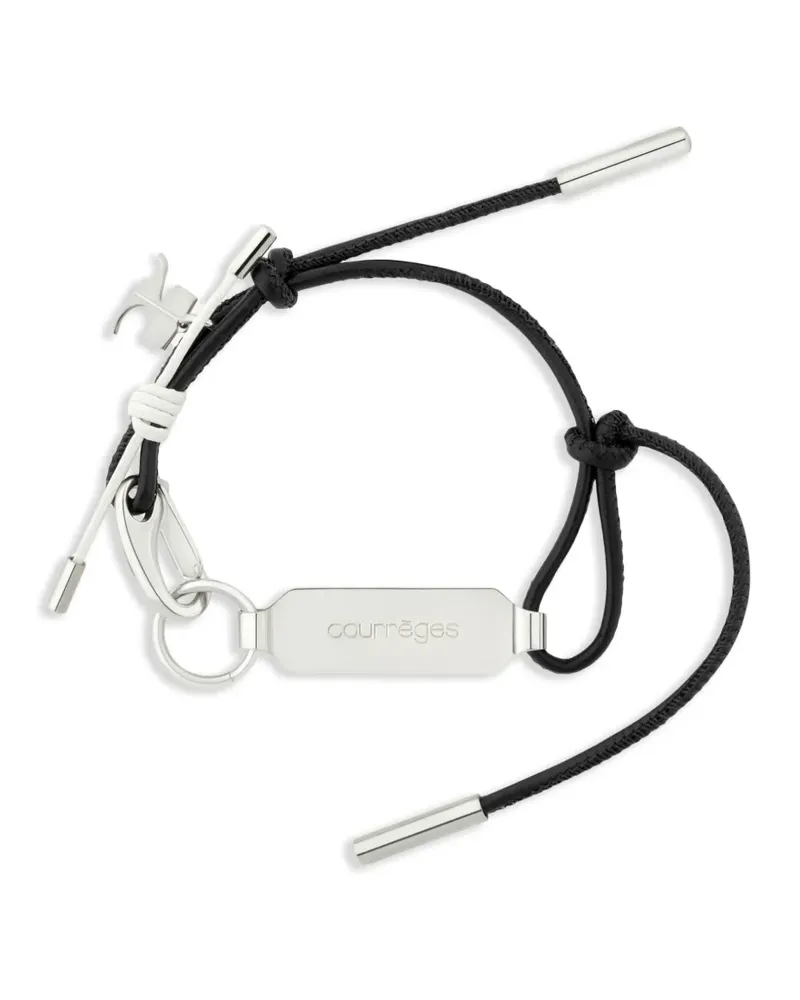 Courrèges Rope Armband - Silber Silber