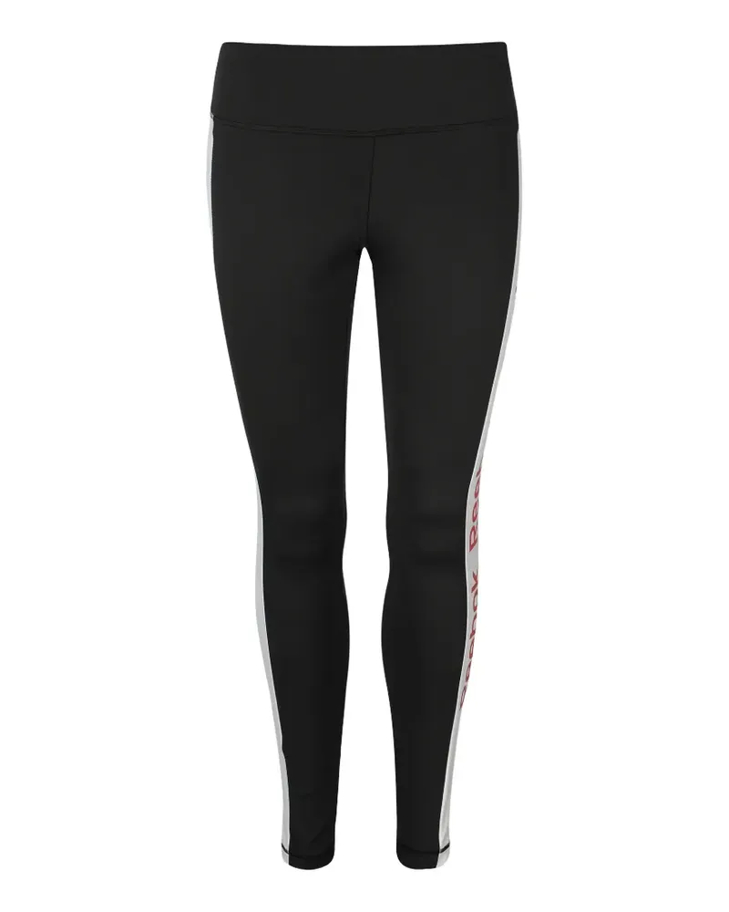 Reebok linear-logo leggings - Schwarz Schwarz