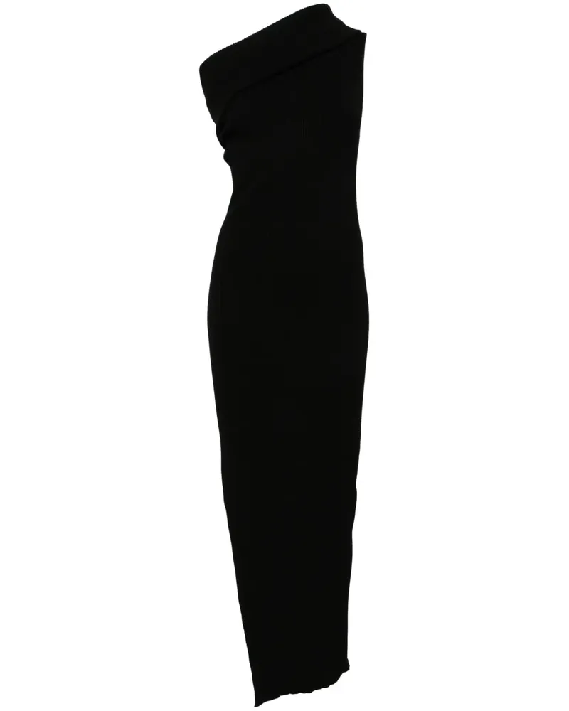 Rick Owens Athena Kleid - Schwarz Schwarz