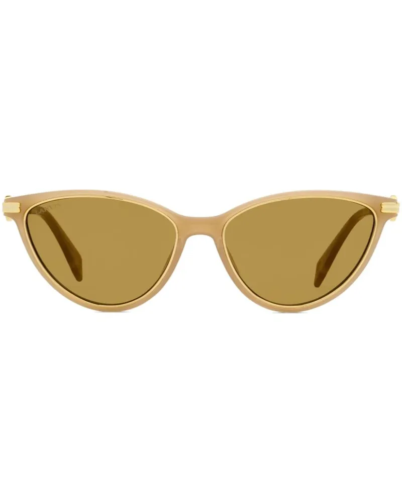 Lanvin Sonnenbrille mit Cat-Eye-Gestell Gold