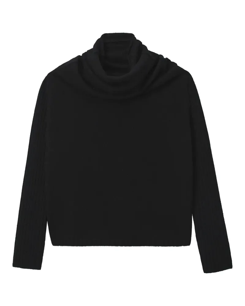 Rick Owens Pullover mit Stehkragen - Schwarz Schwarz