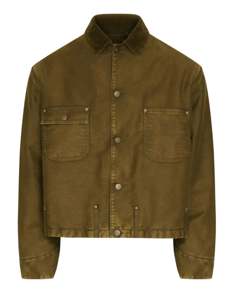 Maison Margiela Jacke aus Baumwolle - Grün Grün