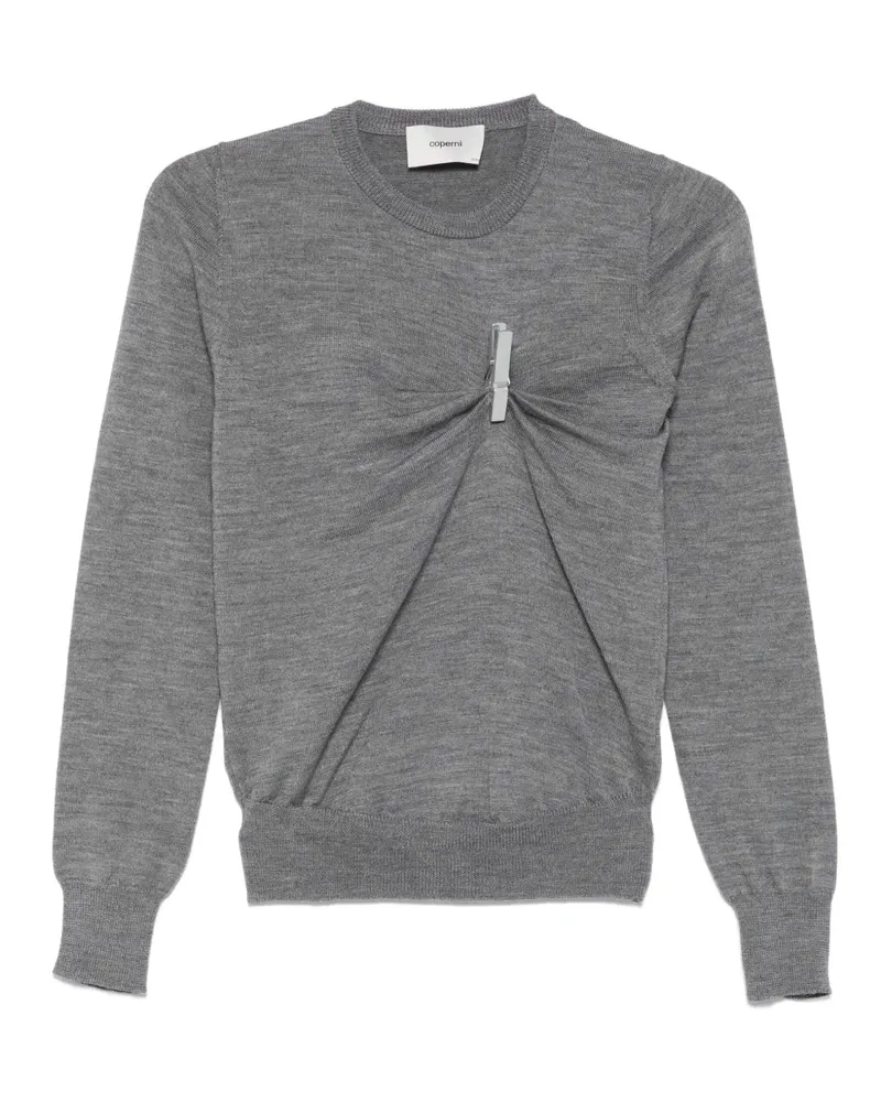 COPERNI Pullover mit Clipdetail - Grau Grau