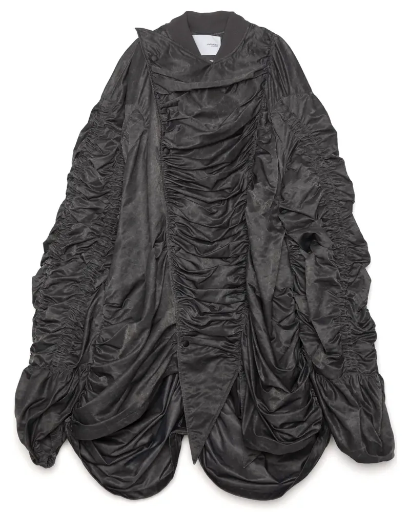 Yoshio Kubo Bind Big Jacke - Schwarz Schwarz