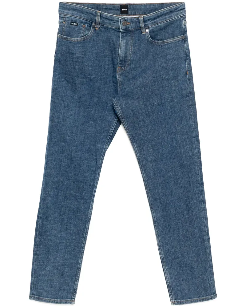 HUGO BOSS Jeans mit geradem Bein - Blau Blau