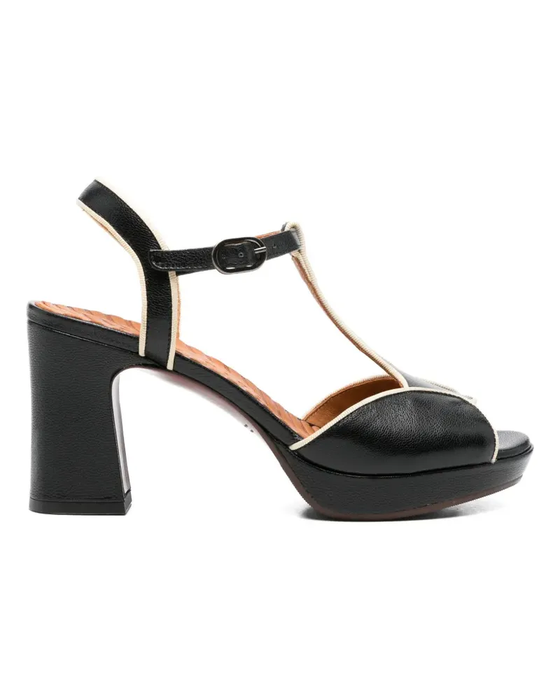 Chie Mihara Dadjud Plateau-Sandalen - Schwarz Schwarz