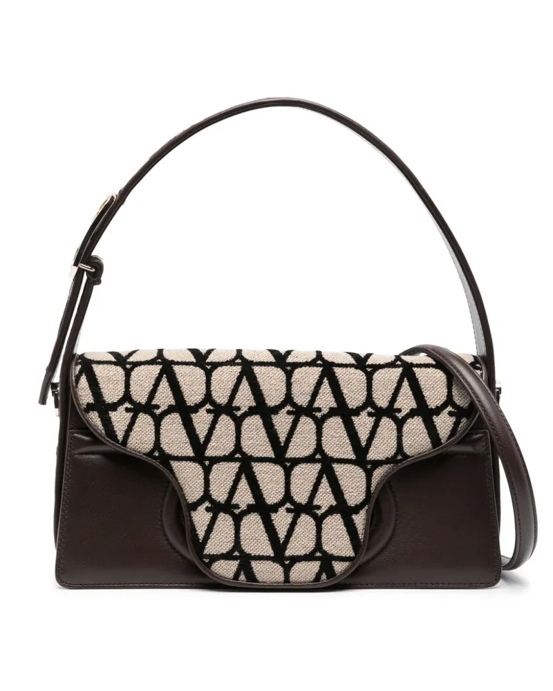 Valentino Garavani Le Grand Deuxième Schultertasche - Braun Braun