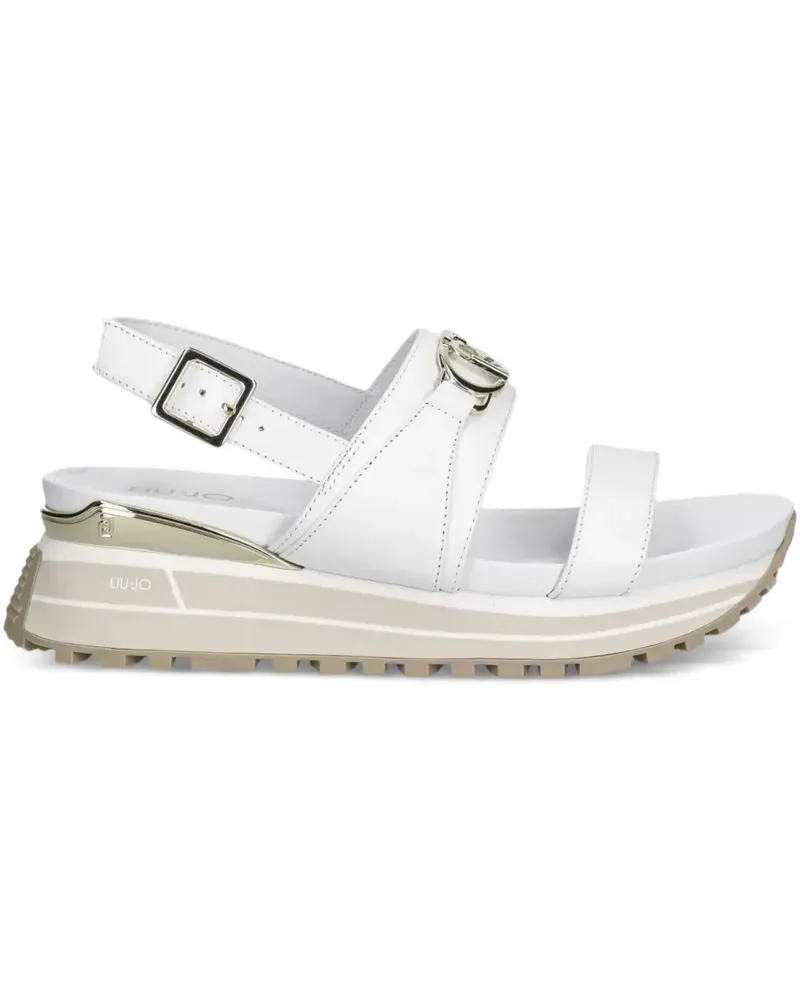 Liu Jo Sandalen aus Leder - Weiß Weiß