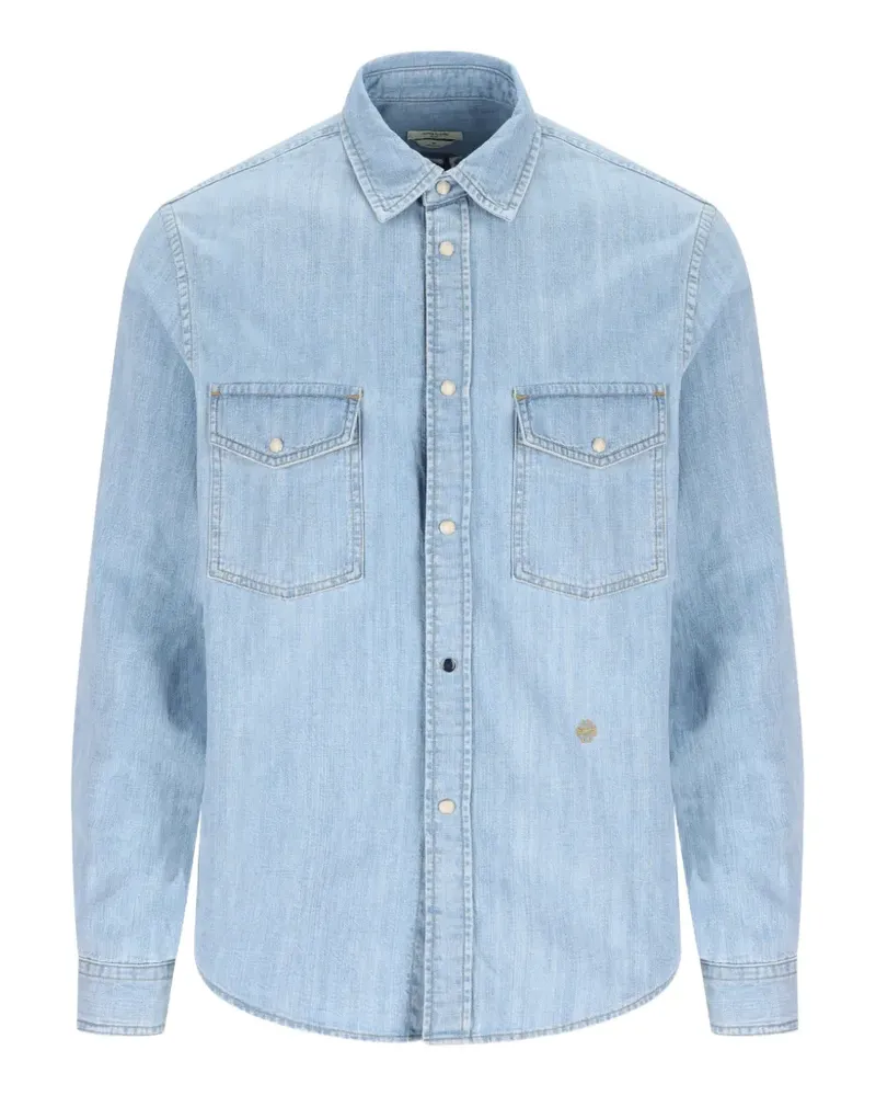 Jacob Cohën chest-pocket denim shirt - Blau Blau