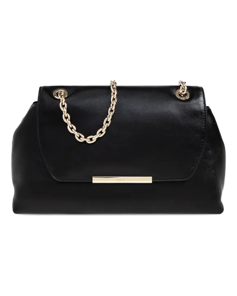 Furla Kleine Nadia Schultertasche mit Kettenriemen - Schwarz Schwarz