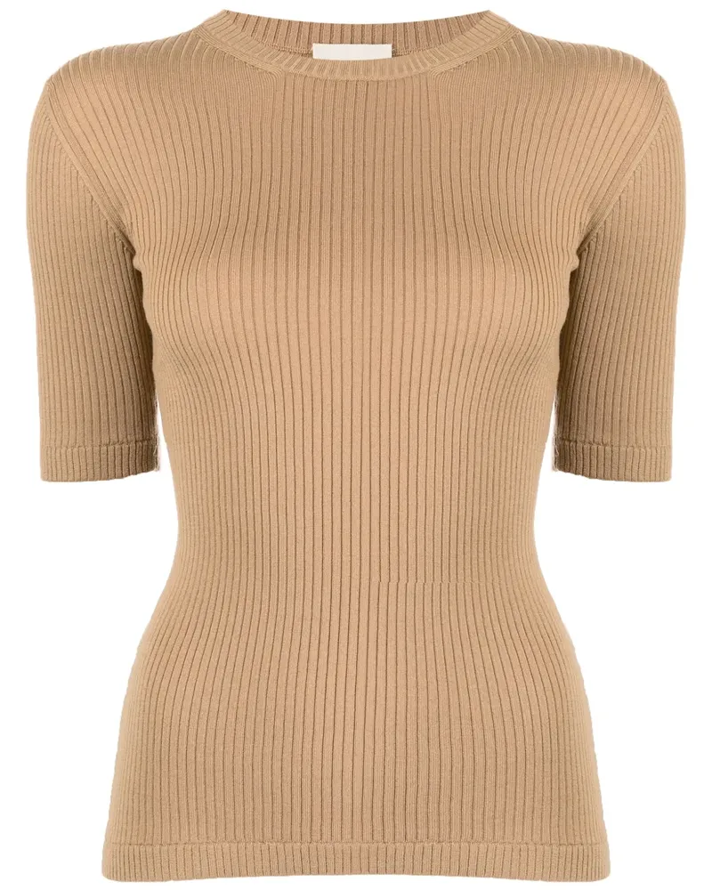 KHAITE The Ange Top - Braun Braun