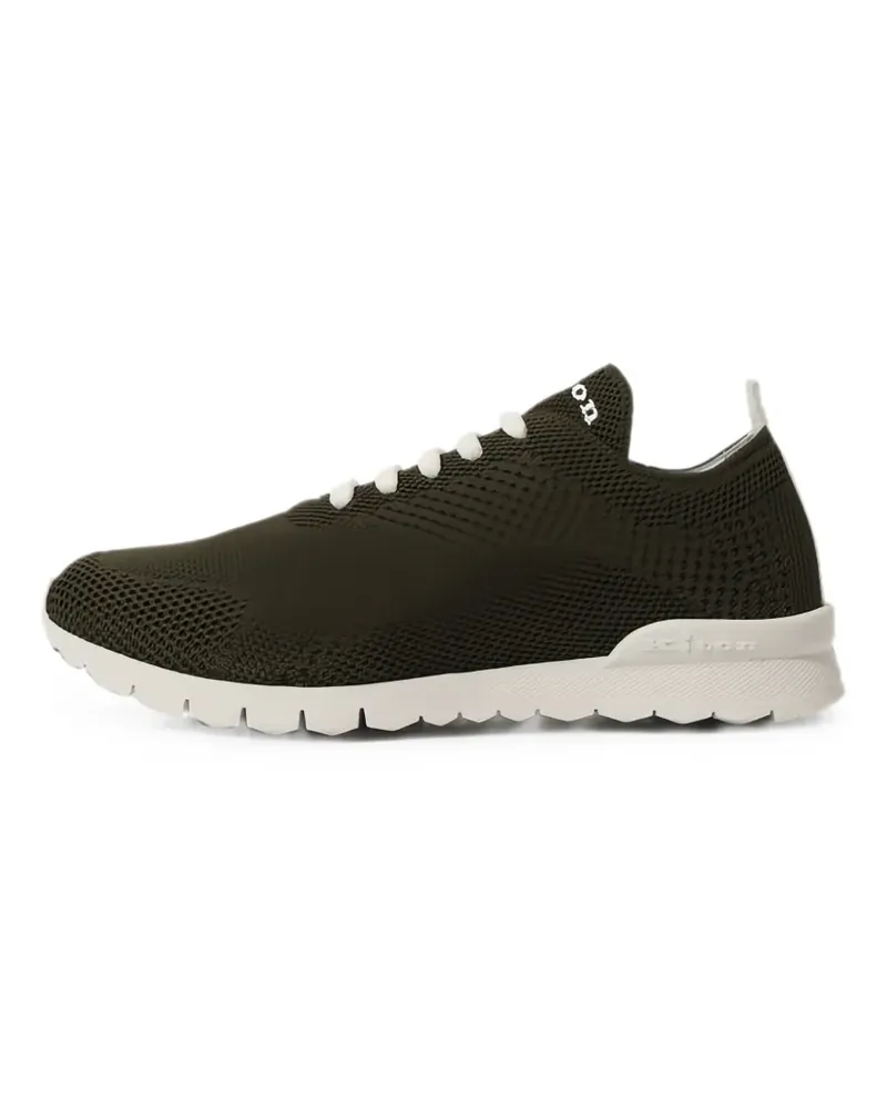 Kiton knitted lace-up sneakers - Grün Grün