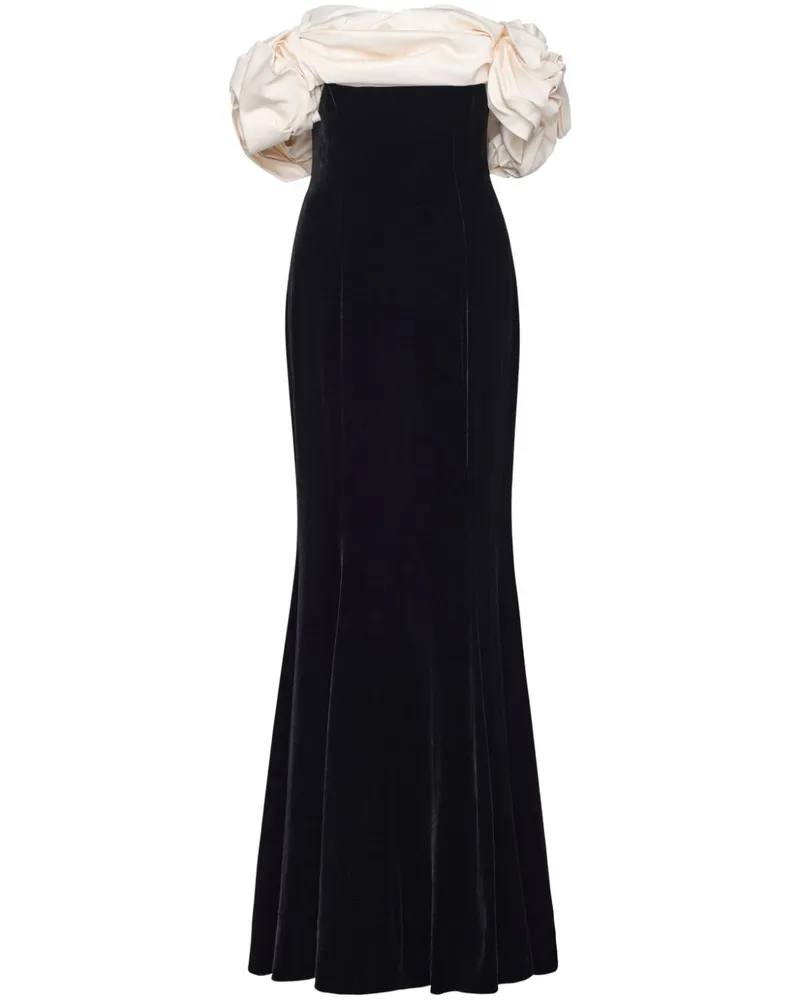 Rachel Gilbert Virgo Abendkleid - Schwarz Schwarz