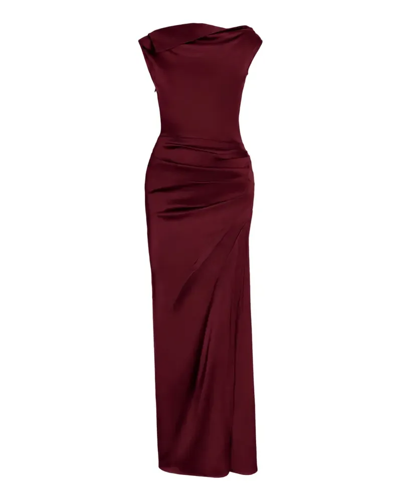 Proenza Schouler Isaline Kleid aus Kreppsatin - Rot Rot