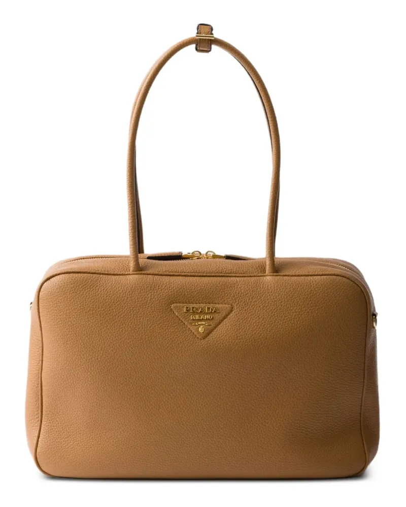 Prada Große Schultertasche - Braun Braun