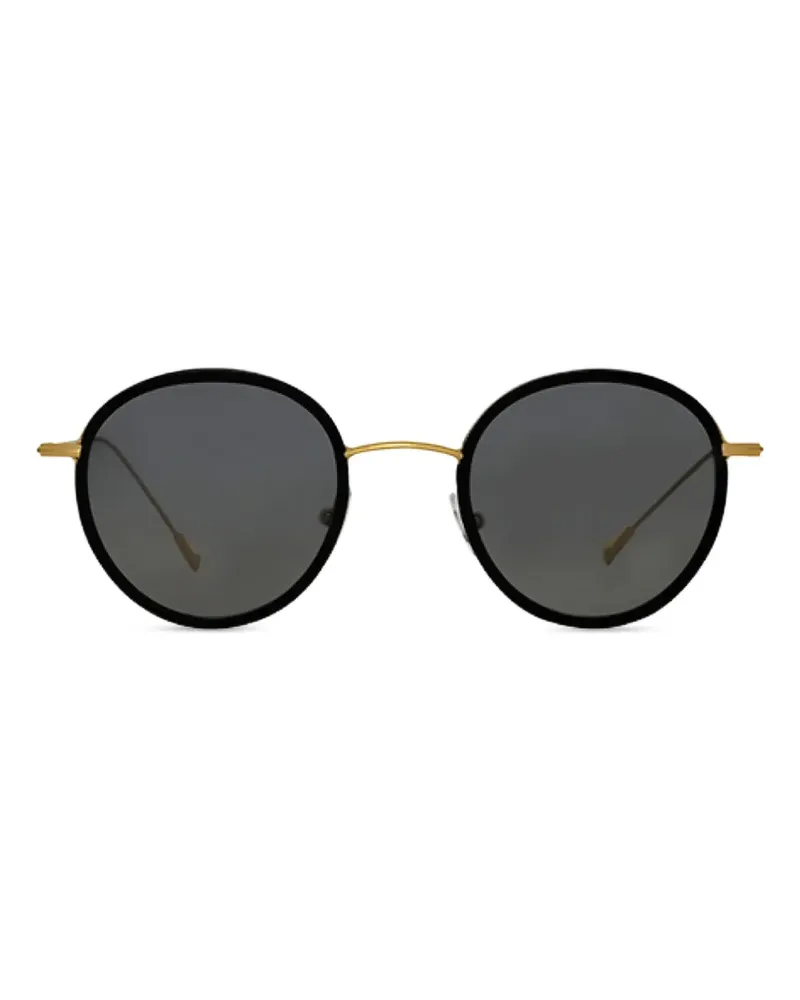 Spektre Sonnenbrille mit rundem Gestell - Gold Gold