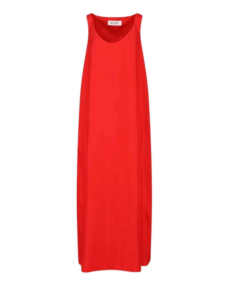 Róhe sleeveless maxi dress - Rot Rot