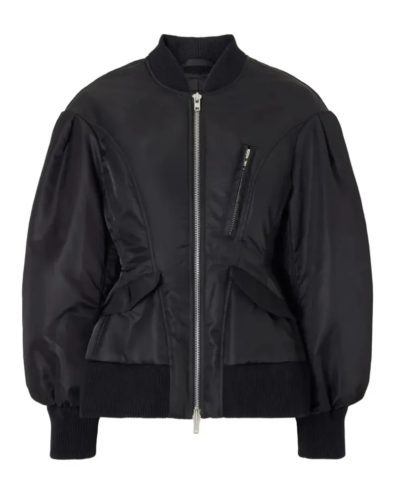 Simone Rocha padded sculpted bomber jacket - Schwarz Schwarz