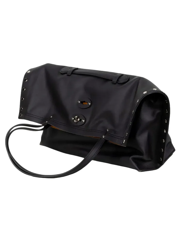 Zanellato Mittelgroße A'spasso Tote Bag - Schwarz Schwarz