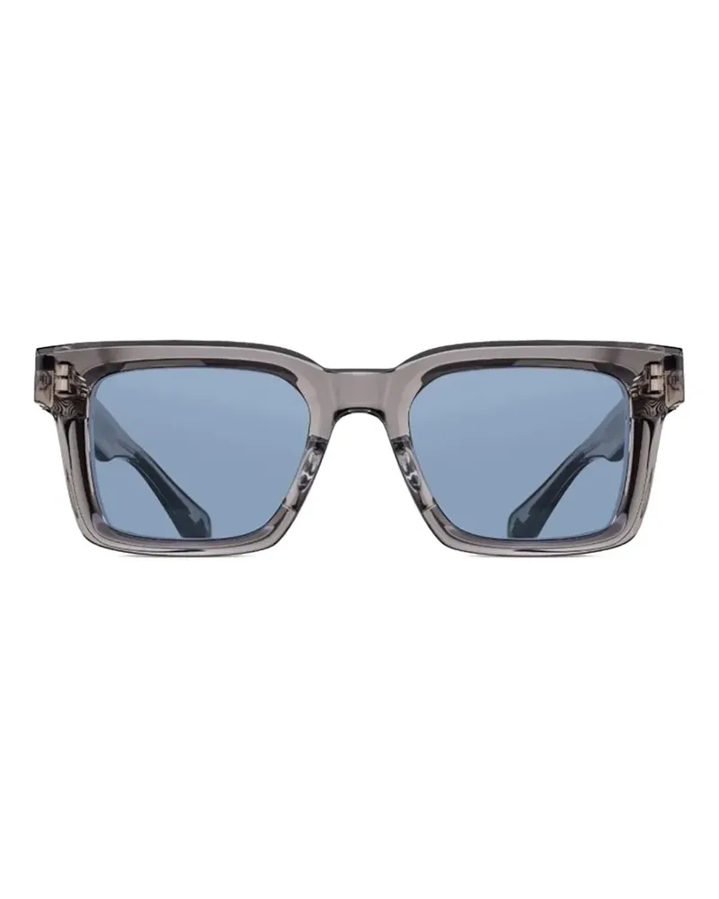 MATSUDA Sonnenbrille mit eckigem Gestell - Grau Grau