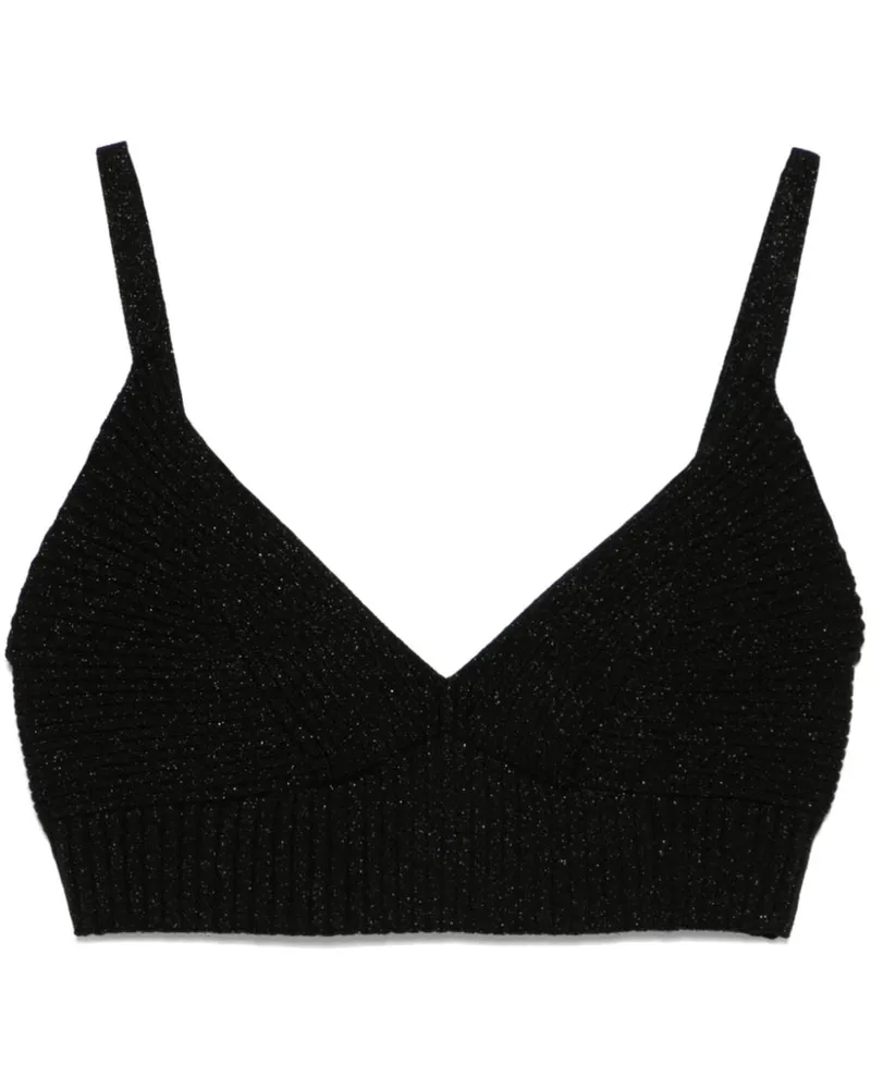 P.A.R.O.S.H. P.A.R.O H. Romylux Oberteil - Schwarz Schwarz