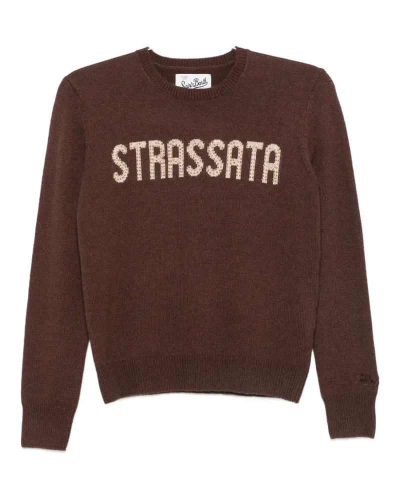 MC2 Saint Barth crystal-embellished wool sweater - Braun Braun