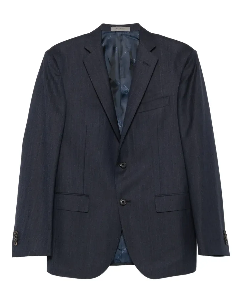 Corneliani Einreihiger Anzug - Blau Blau