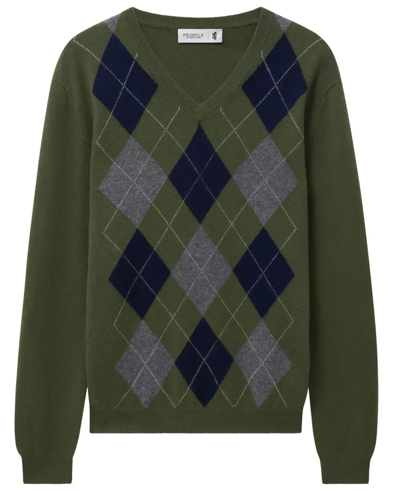 Pringle of Scotland Kaschmirpullover mit V-Ausschnitt - Grün Grün