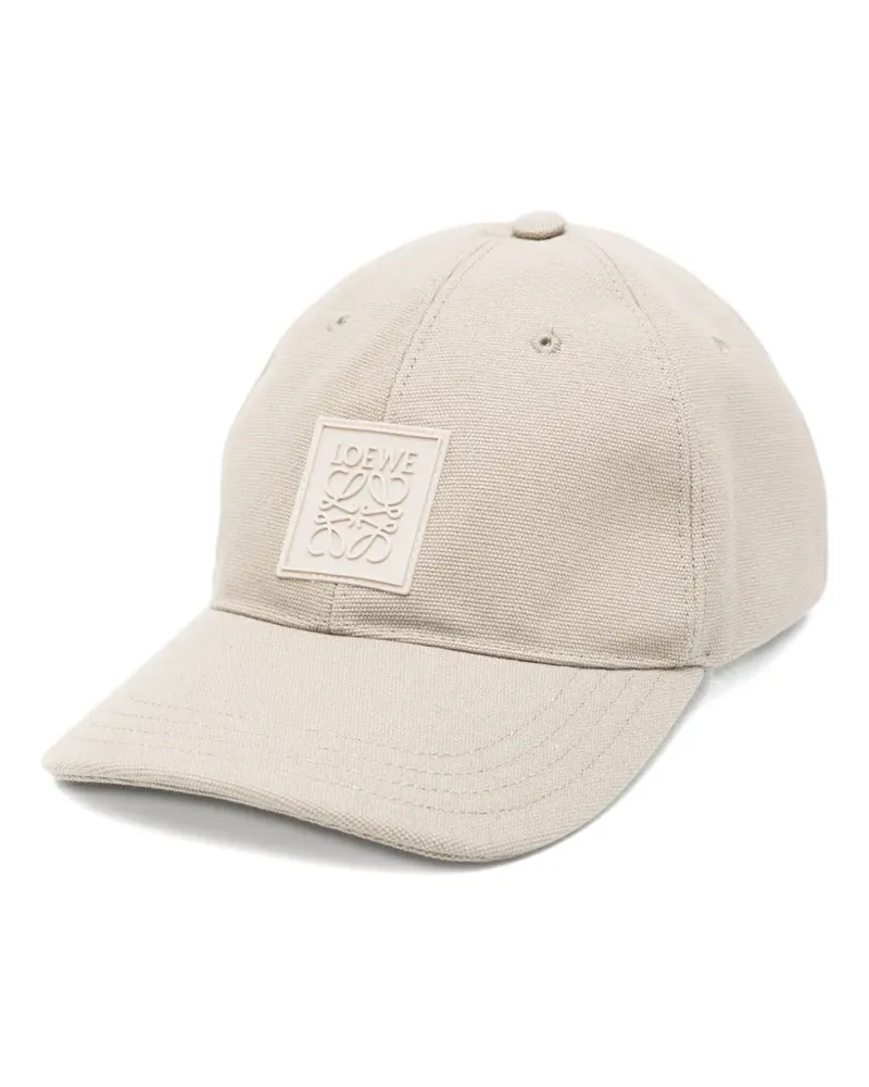 Loewe Baseballkappe mit Logo-Patch - Grau Grau