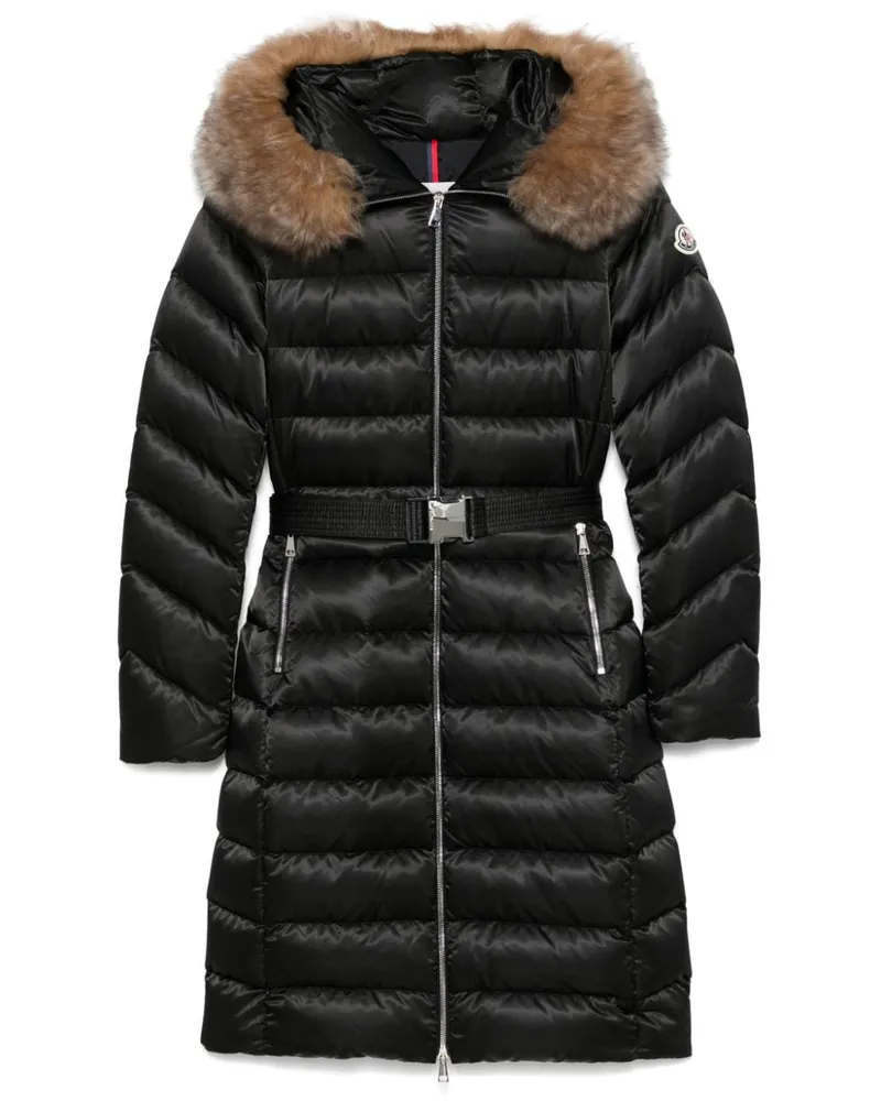 Moncler Leersie Mantel - Schwarz Schwarz