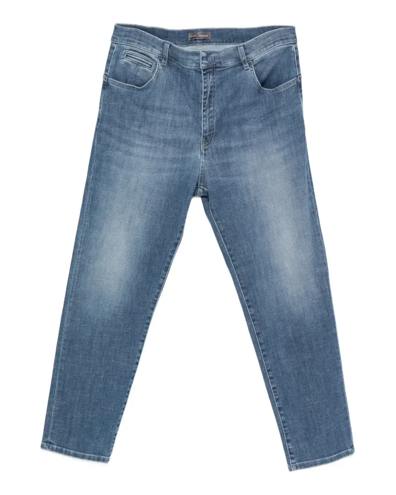 Lorena Antoniazzi faded-effect denim jeans - Blau Blau