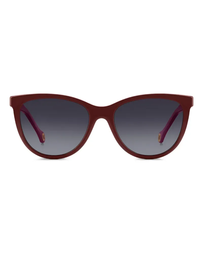Carolina Herrera New York Brille im Cat-Eye-Design - Rot Rot