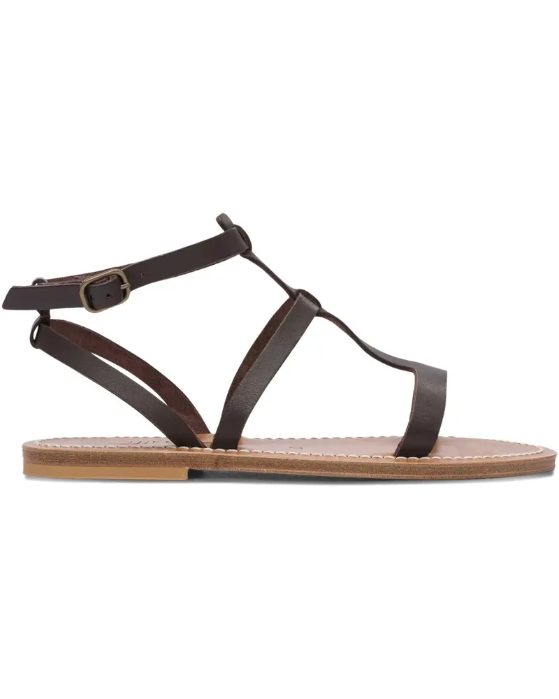 K.Jacques  Sandalen mit Schnallenverschluss - Braun Braun