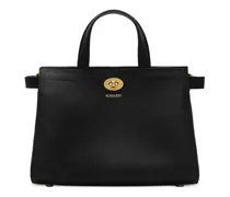 mini Cotswolds Check tote bag - Schwarz