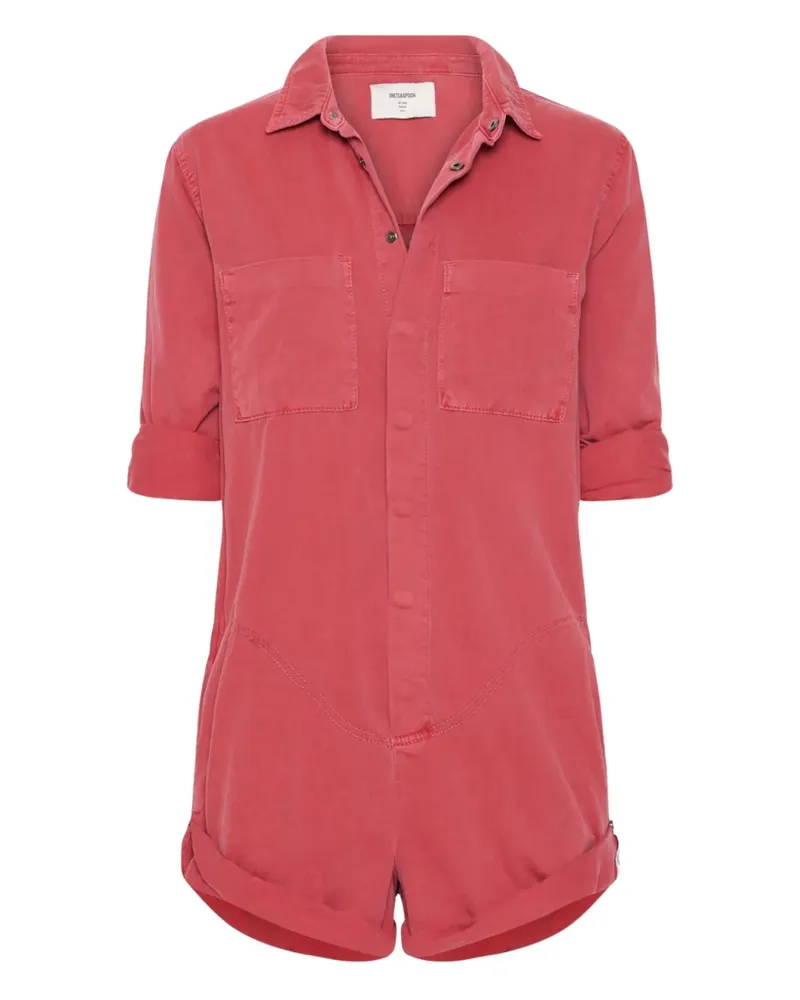 One Teaspoon Prophecy buttoned jumpsuit - Rot Rot