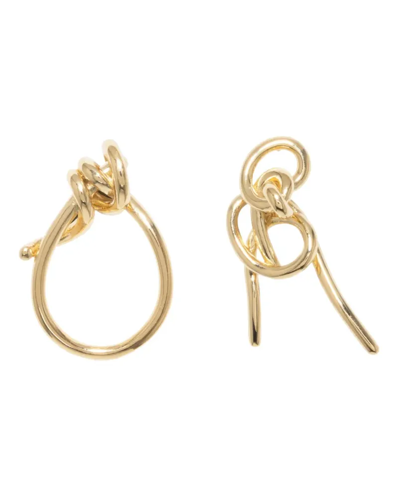 Completedworks Creolen mit Knotendetail - Gold Gold