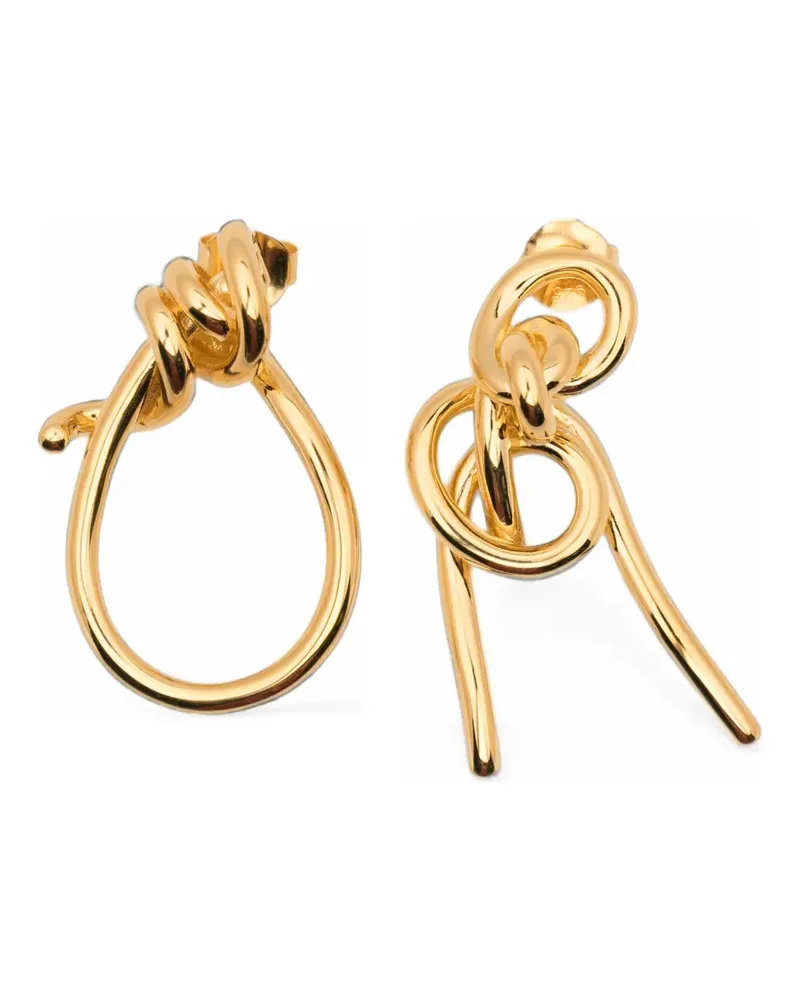 Completedworks Creolen mit Knotendetail - Gold Gold
